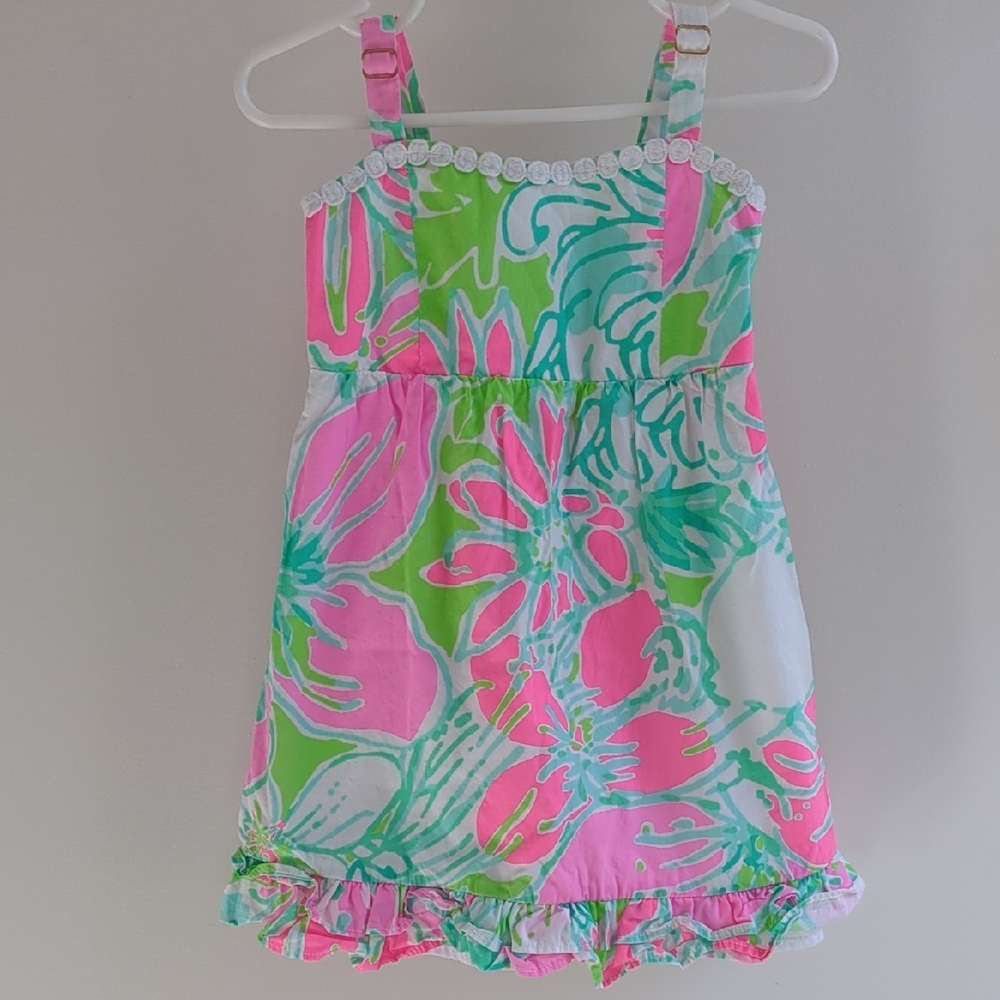 Lillly Pulitzer Colorful Floral Sundress